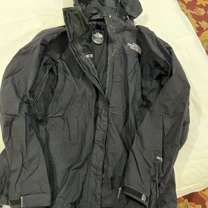 Nort Face rain/snow jacket shell size XL